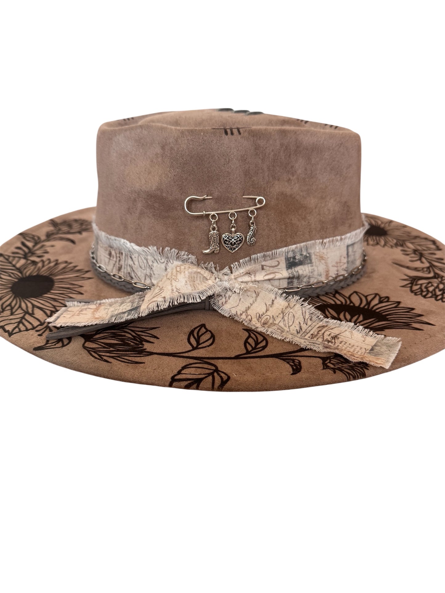 Wide Brim Fedora Hat
