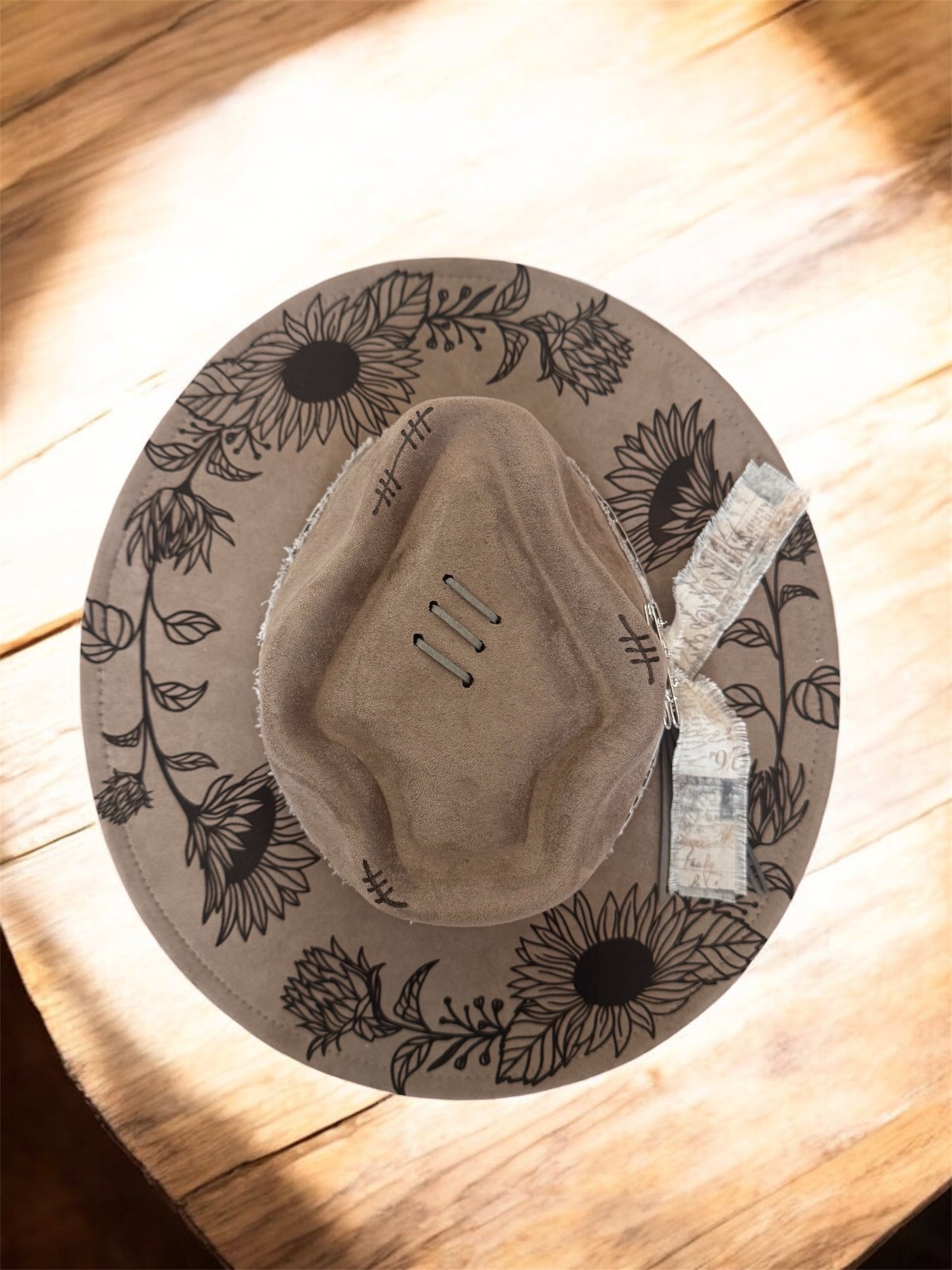 Wide Brim Fedora Hat