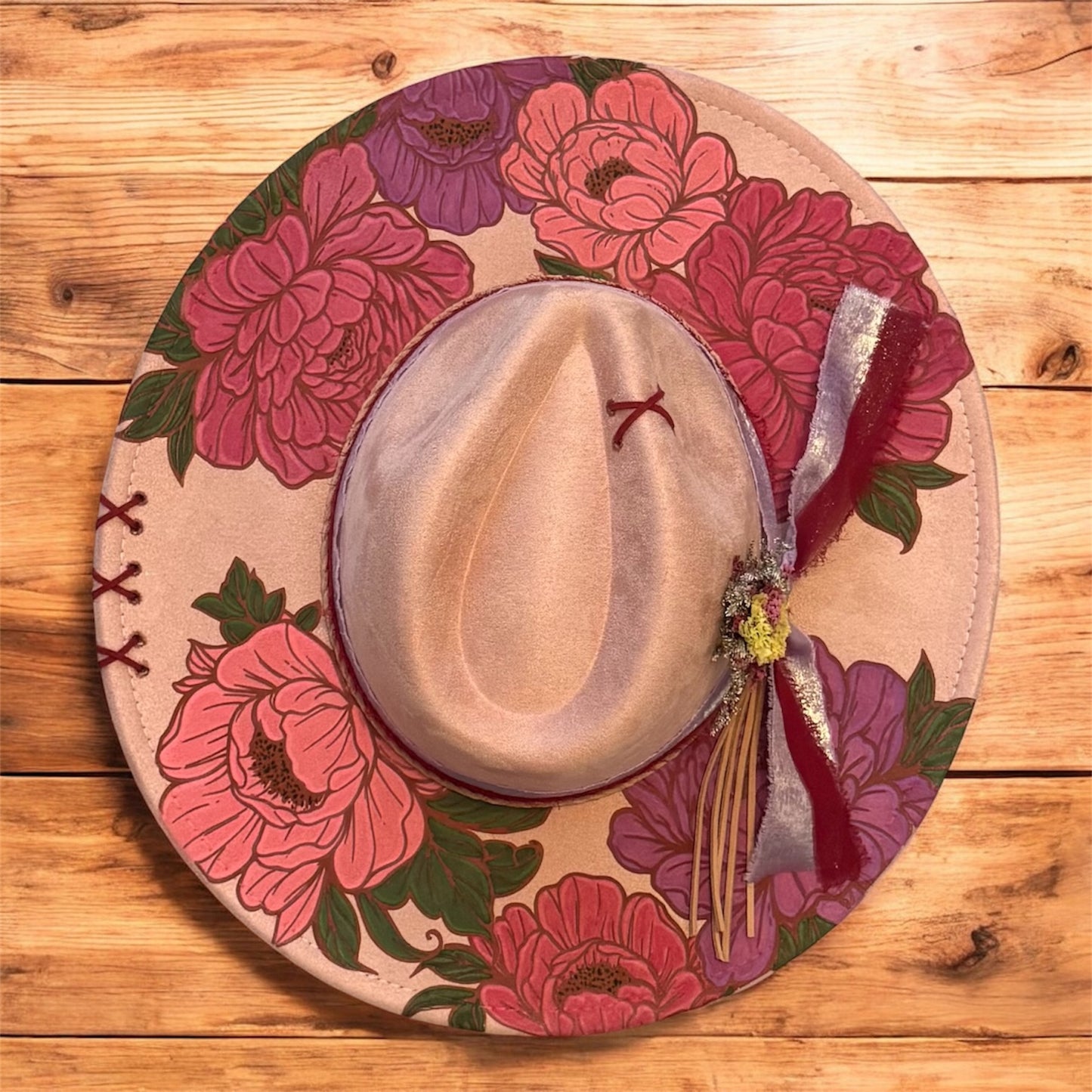 Wide Brim Fedora Hat