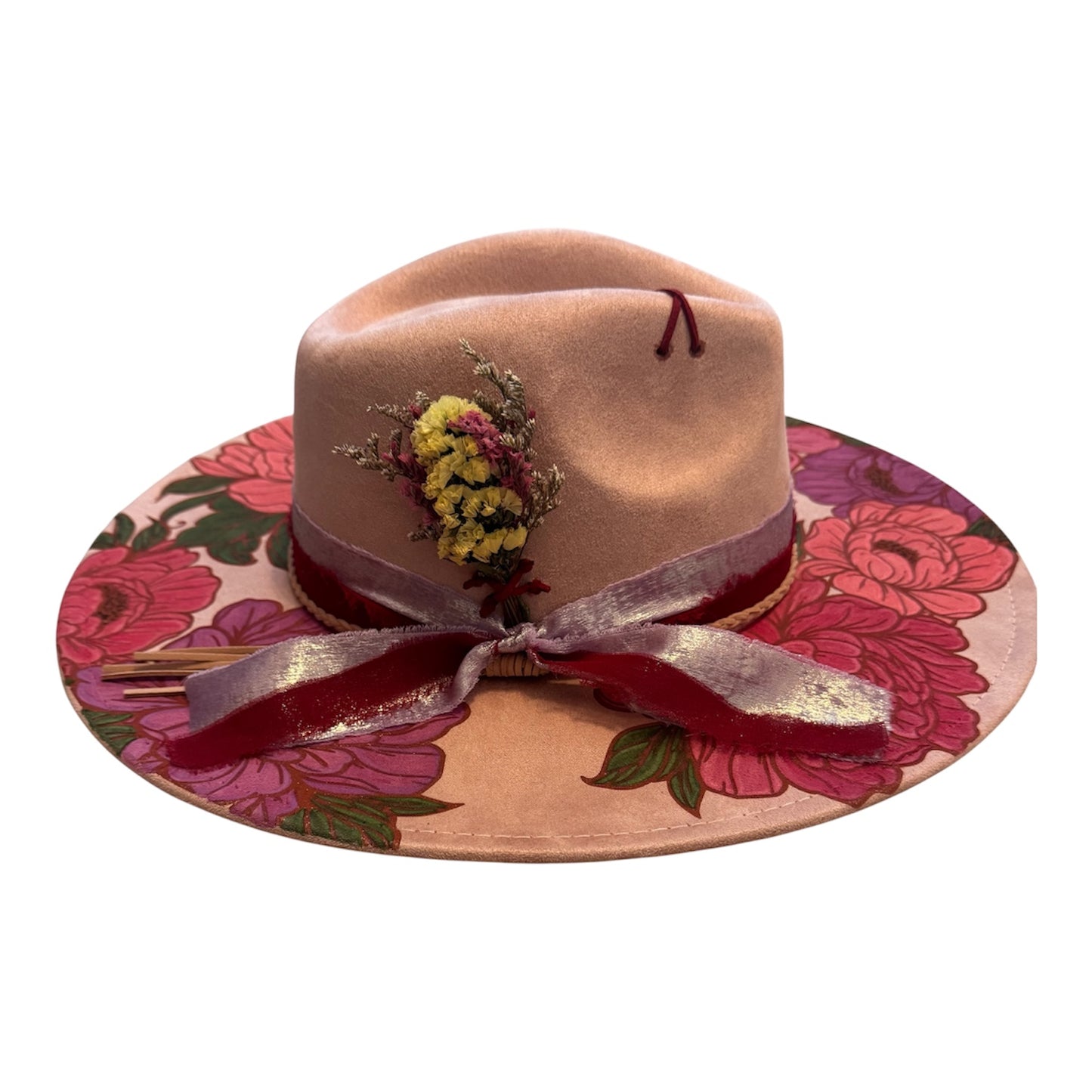 Wide Brim Fedora Hat