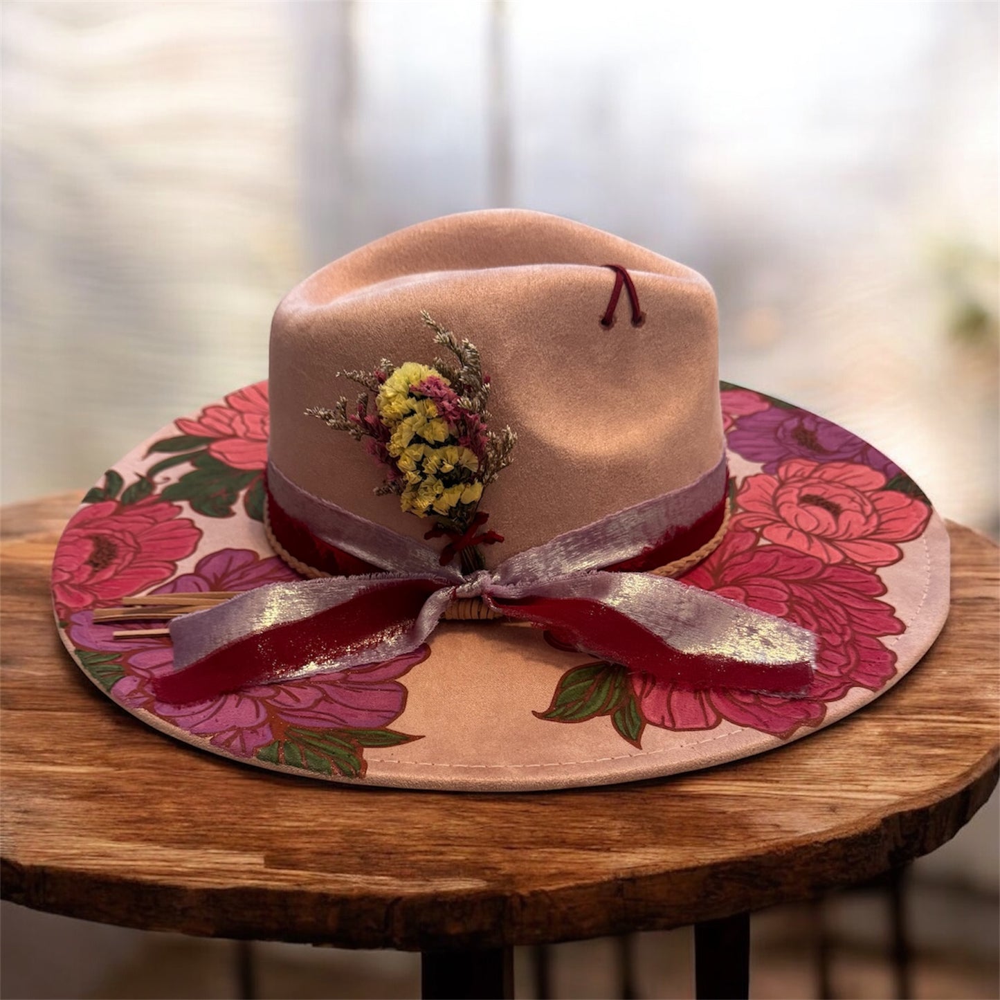 Wide Brim Fedora Hat