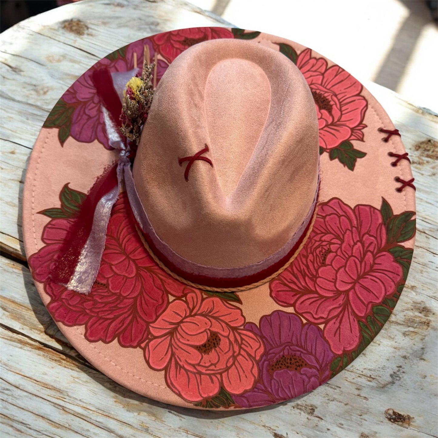 Wide Brim Fedora Hat