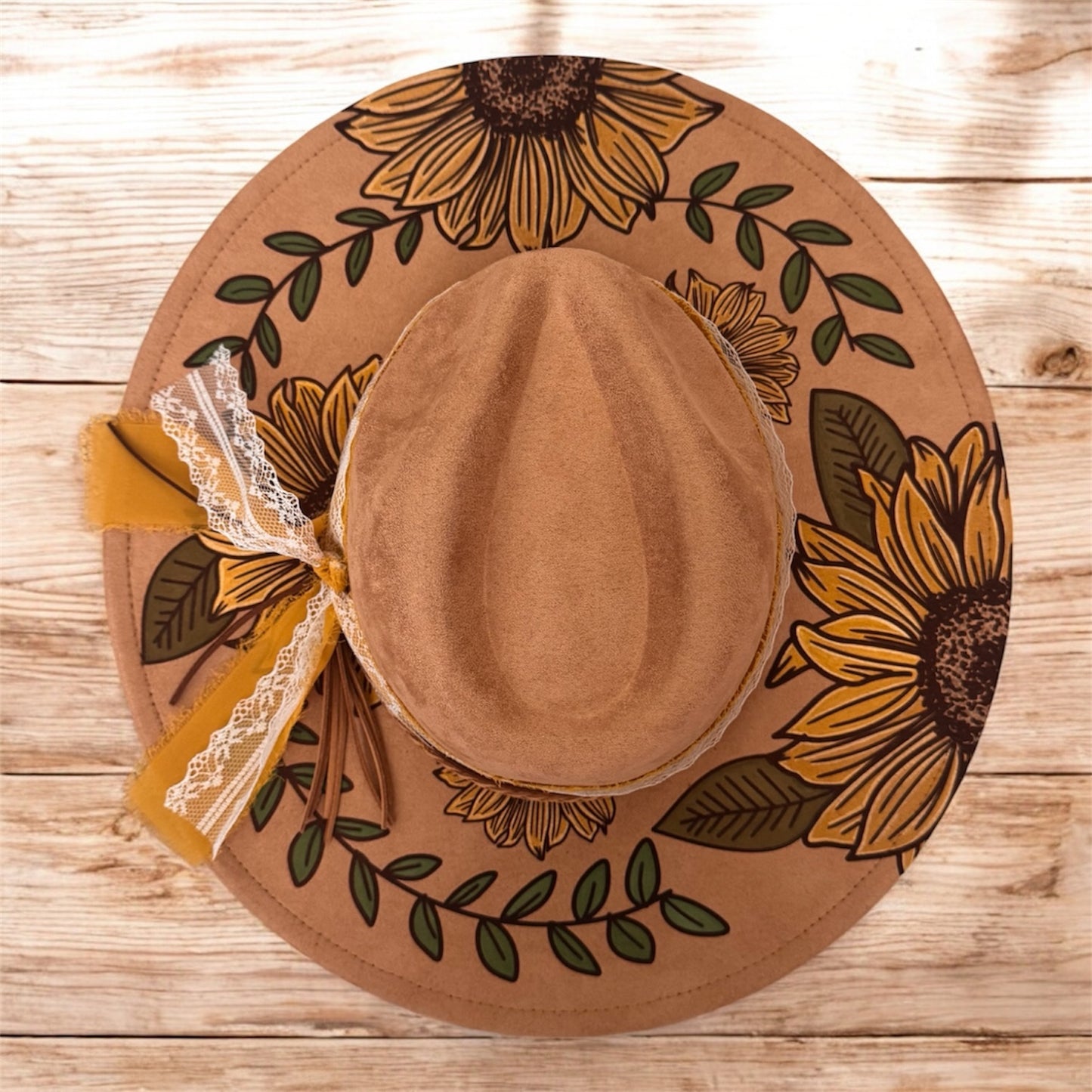 Wide Brim Fedora Hat