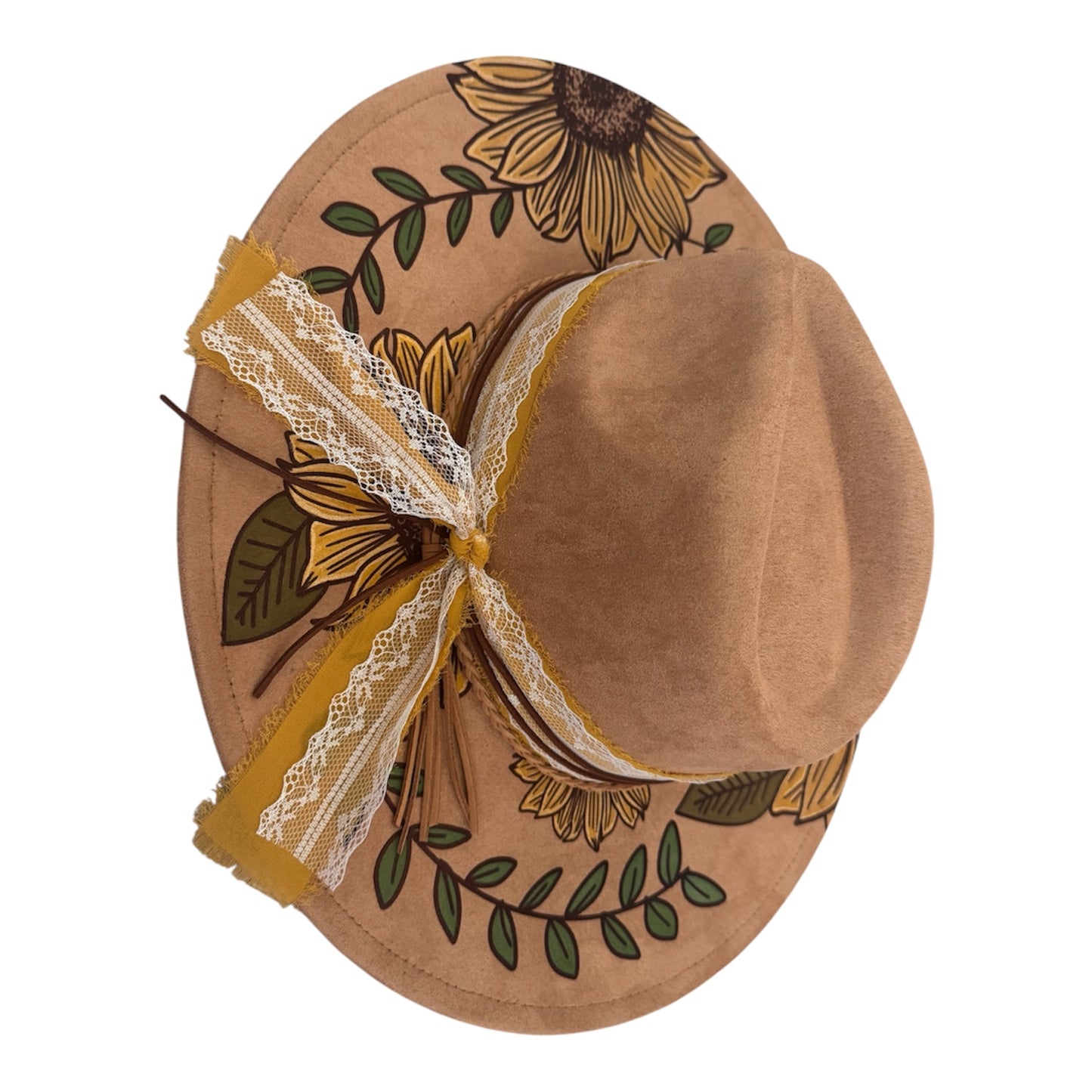 Wide Brim Fedora Hat