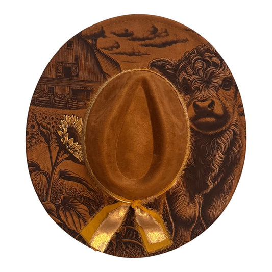 Wide Brim Fedora Hat