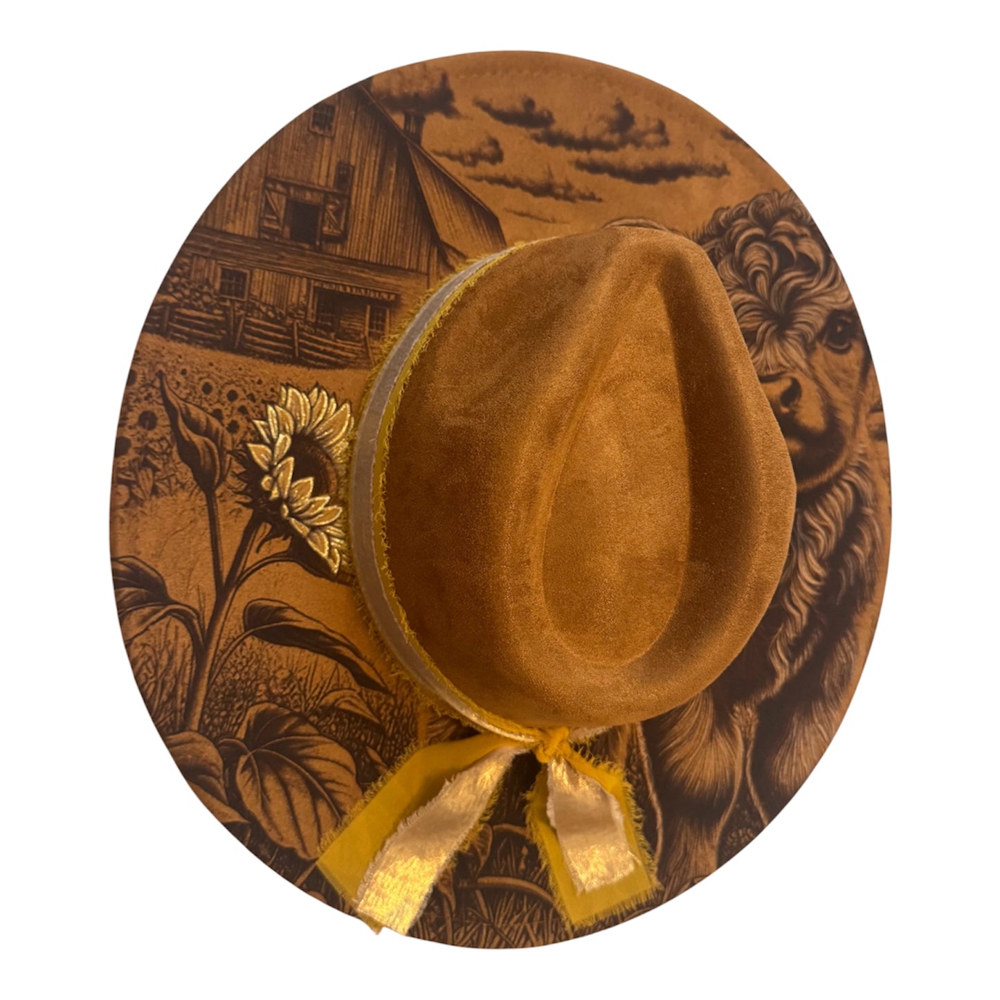 Wide Brim Fedora Hat