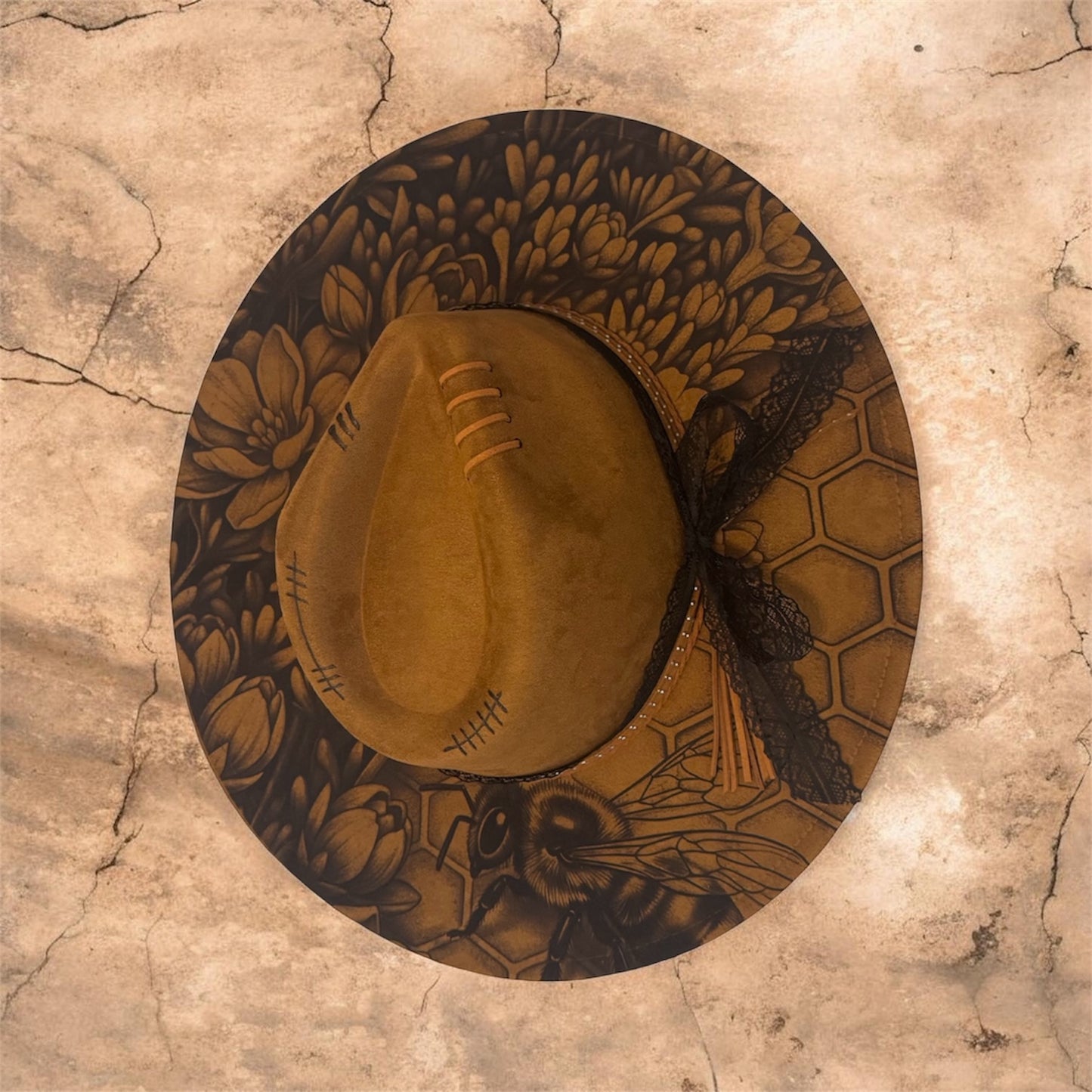 Wide Brim Fedora Hat