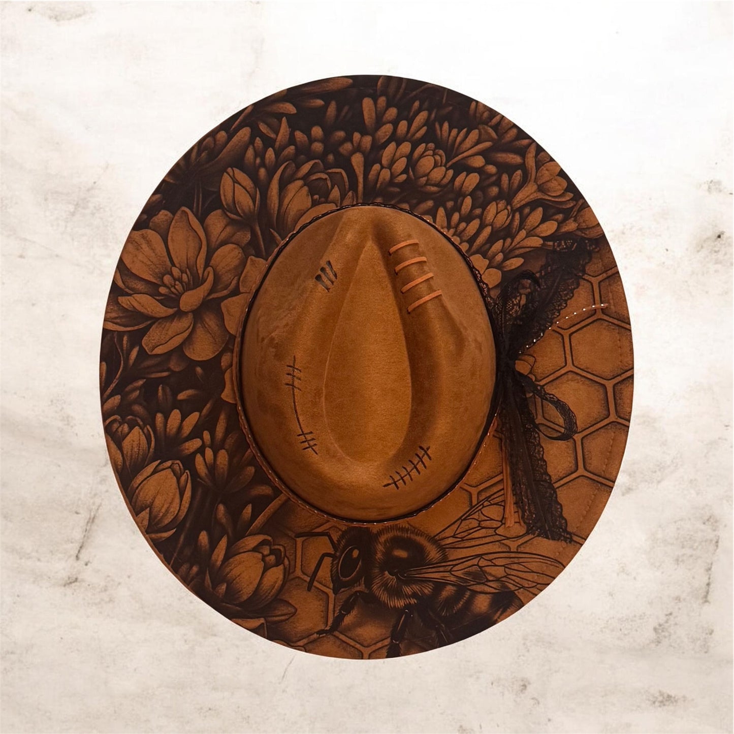 Wide Brim Fedora Hat