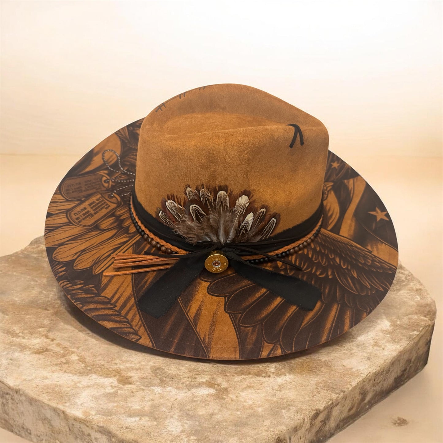 Wide Brim Fedora Hat