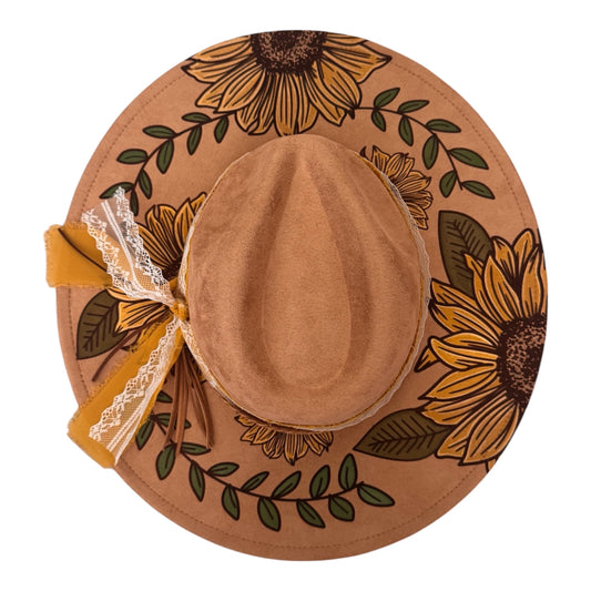 Wide Brim Fedora Hat